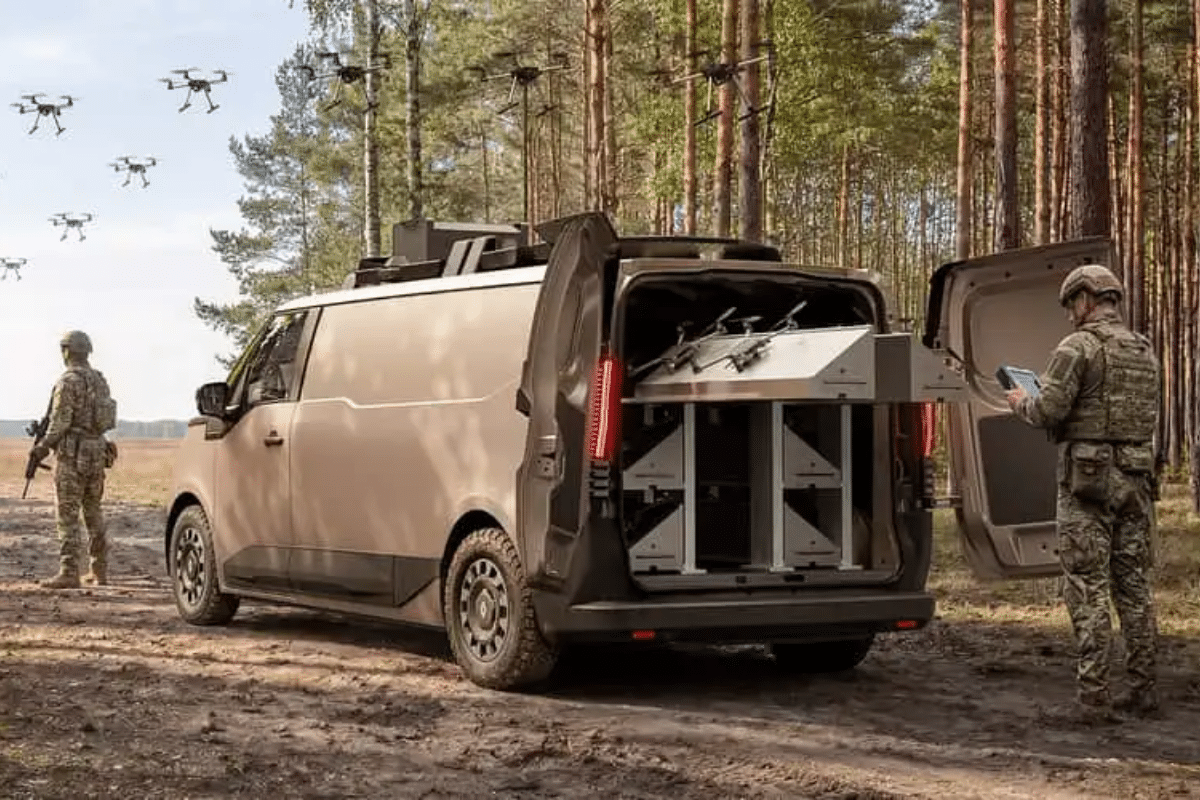 Renault 4 Troop vue arrière