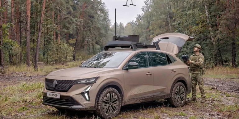 Renault transforme un SUV familial en véhicule militaire ultra-technologique