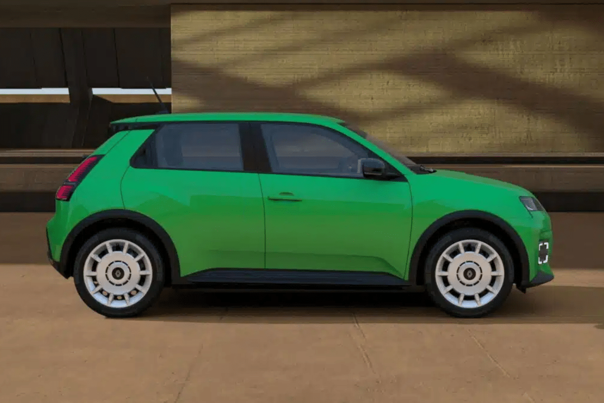 Renault 5 vu de profil