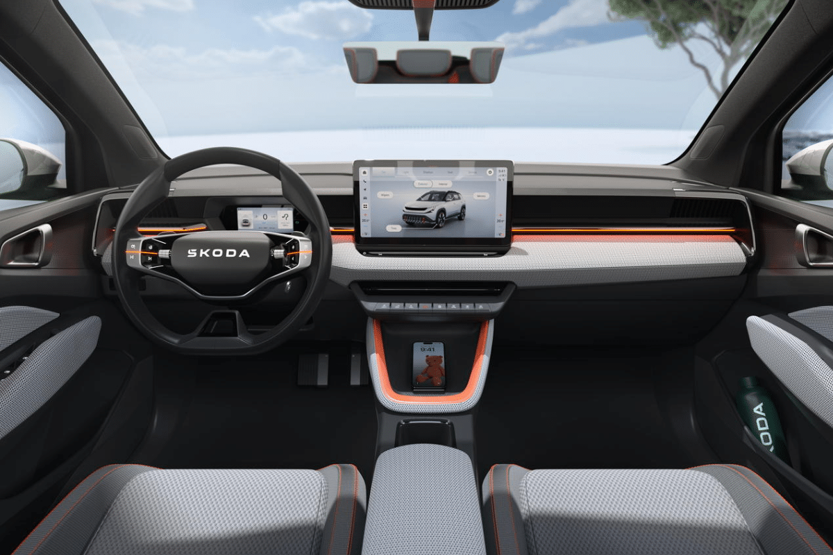 Skoda Epiq vue du volant
