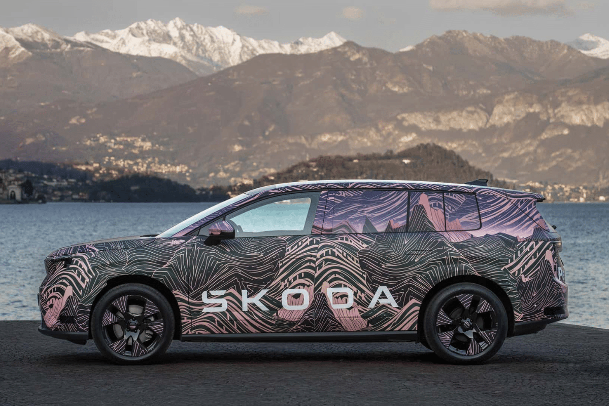 Skoda Peaq vu de profil