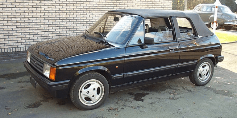 Talbot Samba convertible : une décapotable iconique des années 80
