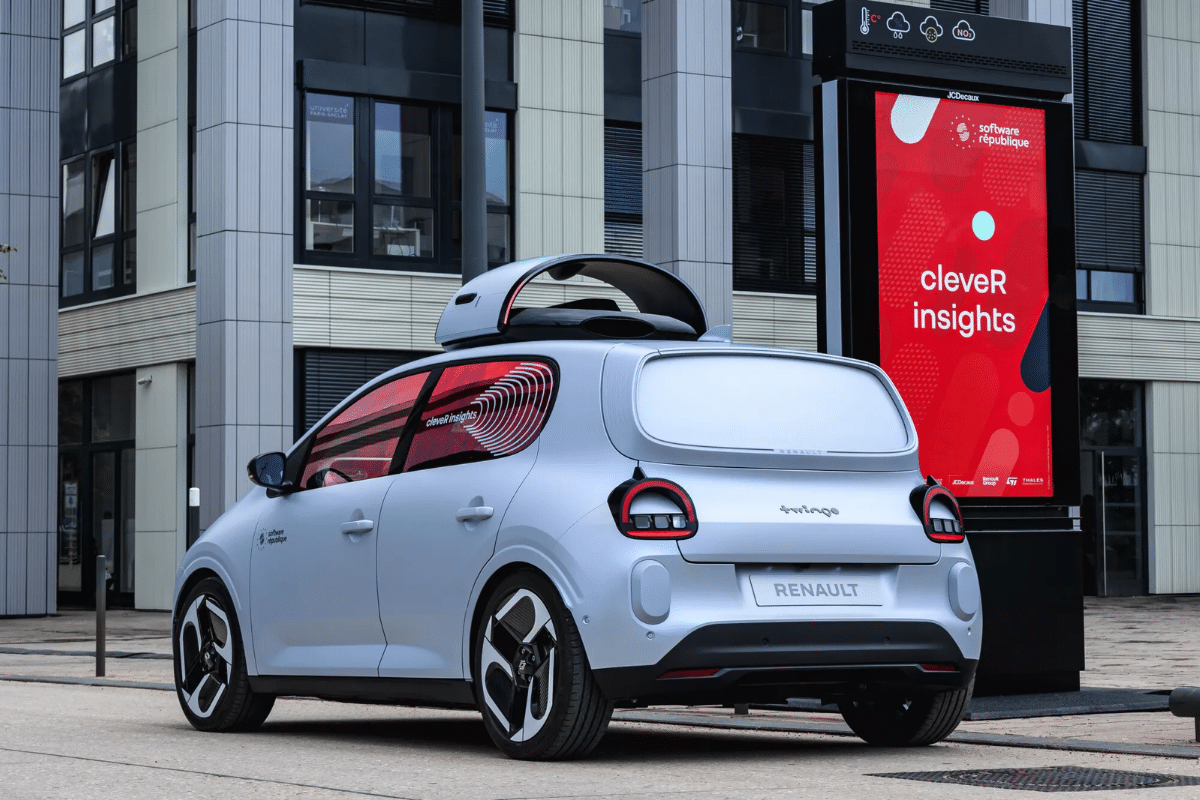 Renault cleveR insights vue arrière