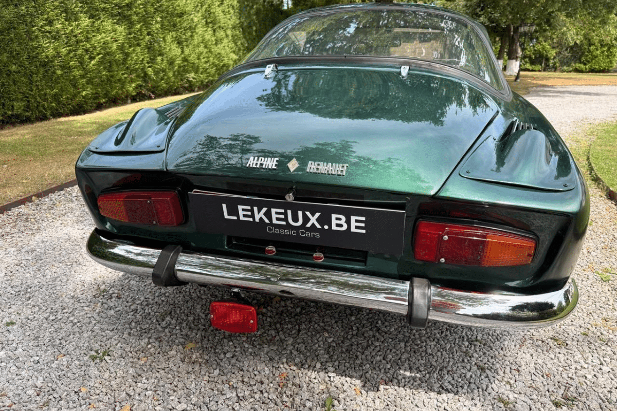 ALPINE RENAULT A110 - 1969 vue arrière