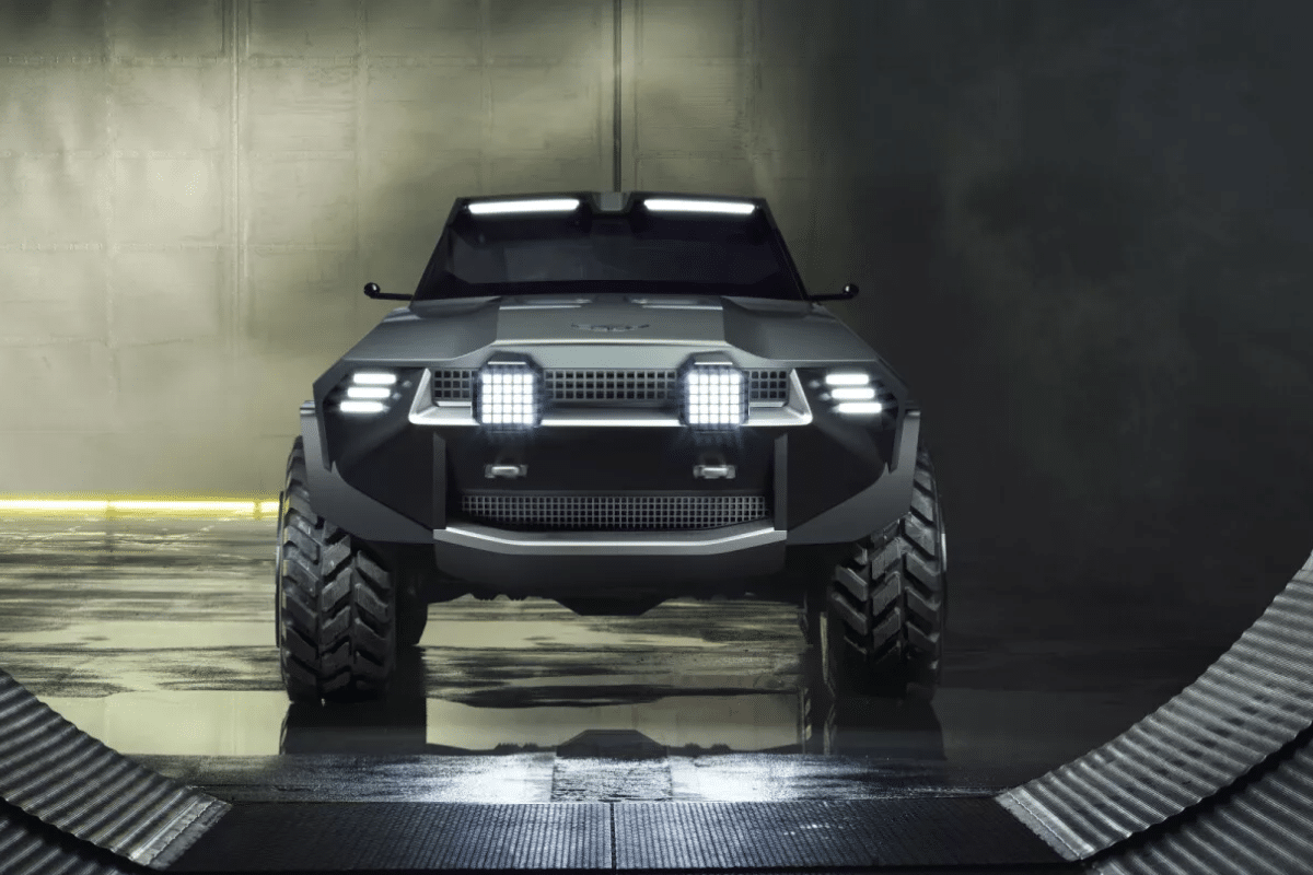 Aston Martin Dreadnought vue de face