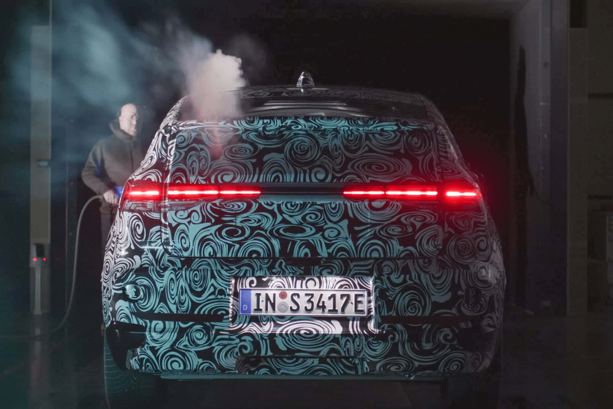 Audi A2 e-tron vue arrière