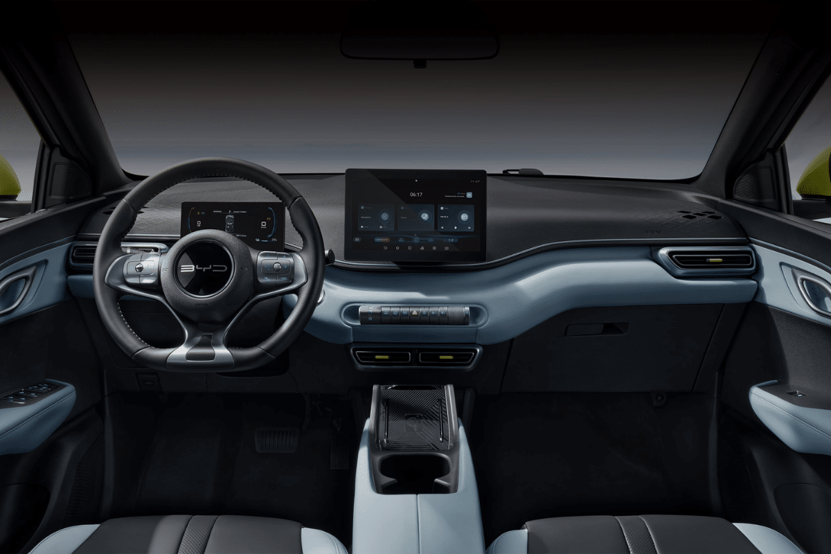 BYD Seagull design intérieur