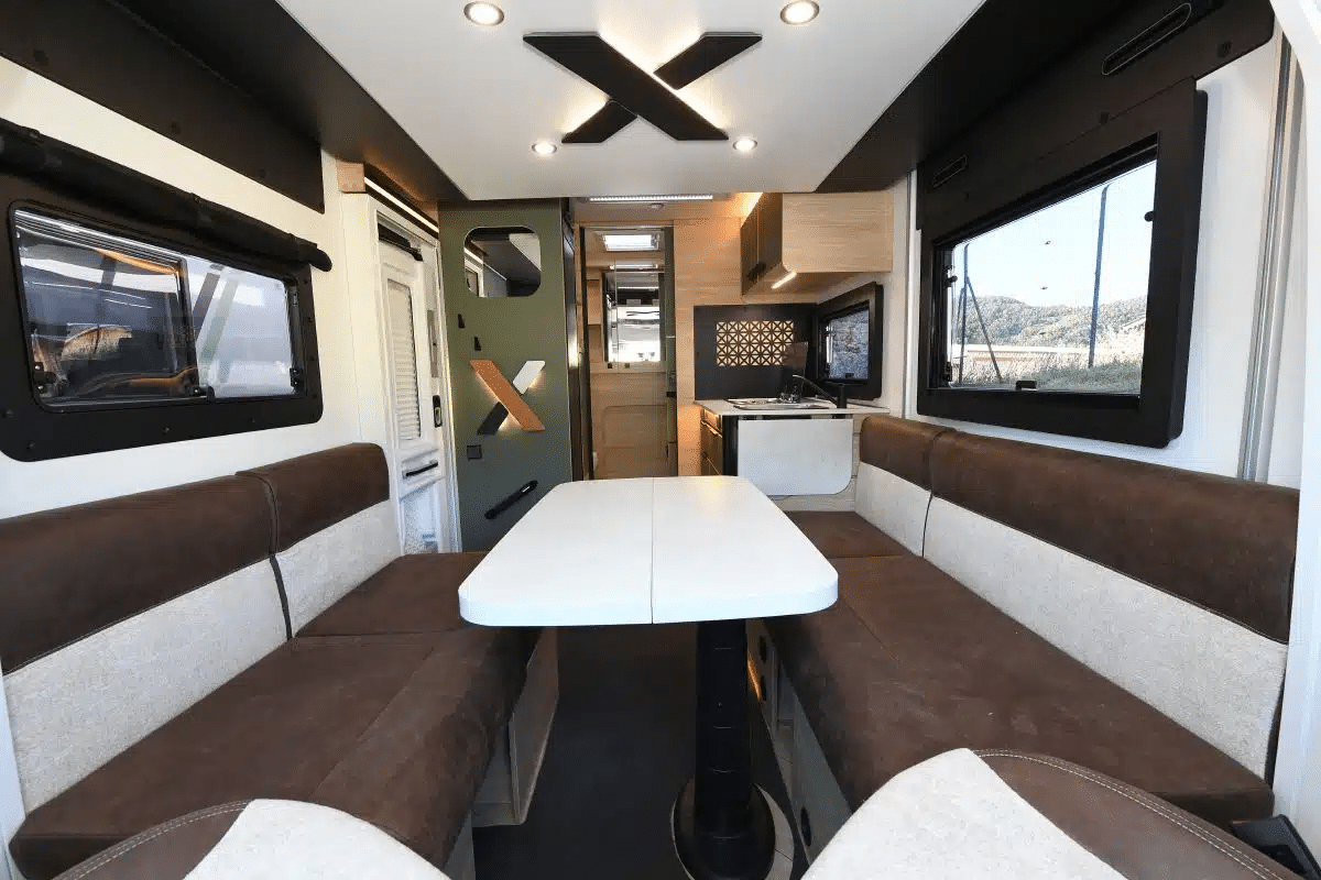 Chausson X640 vue intérieure