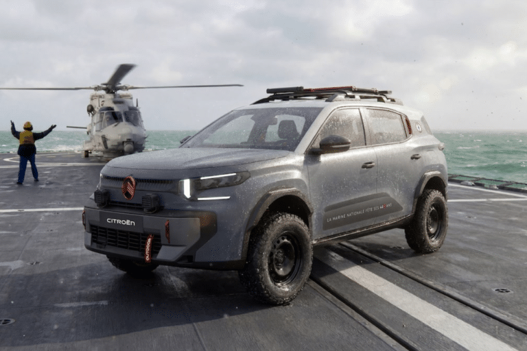 Citroën rend hommage à quatre siècles de Marine nationale avec un show car C3 Aircross unique