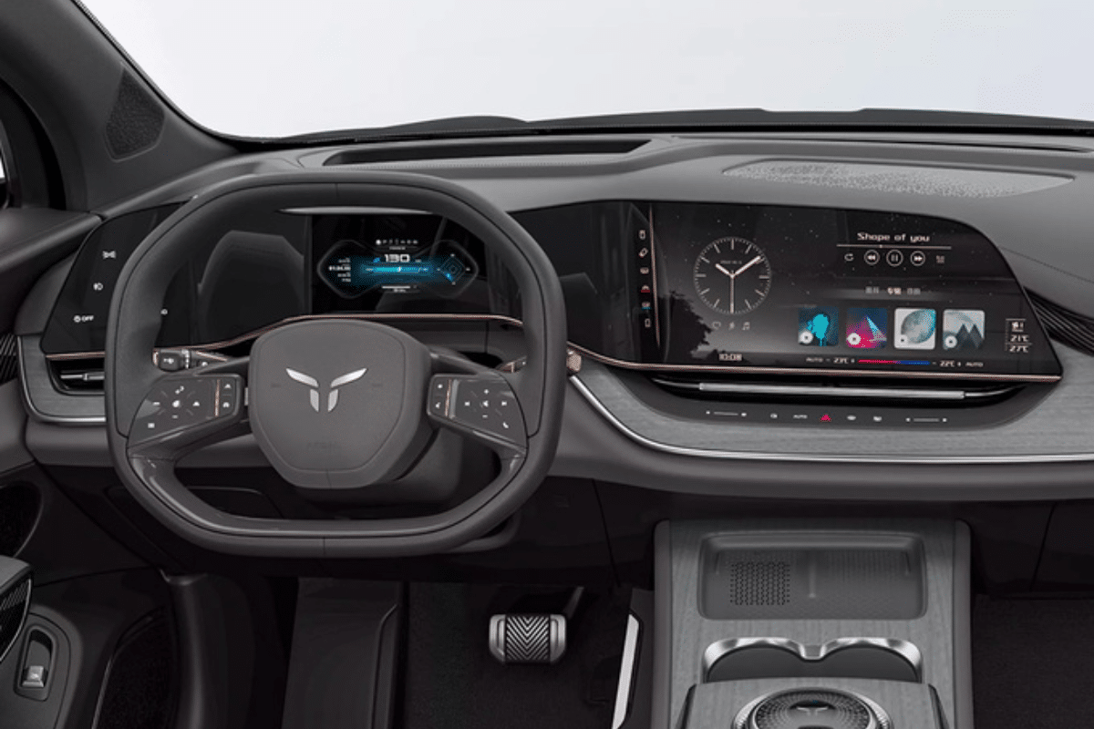 Hongqi EHS7 design intérieur
