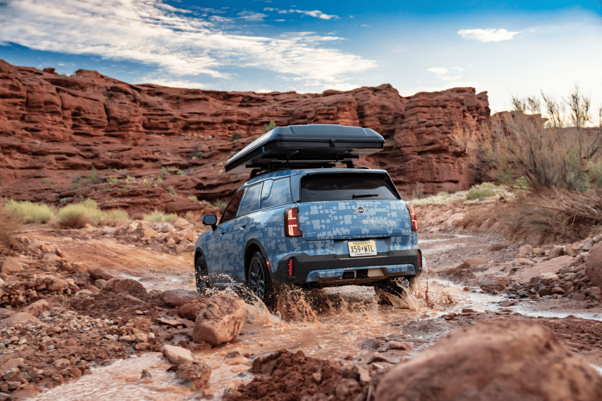 MINI Countryman vue arrière