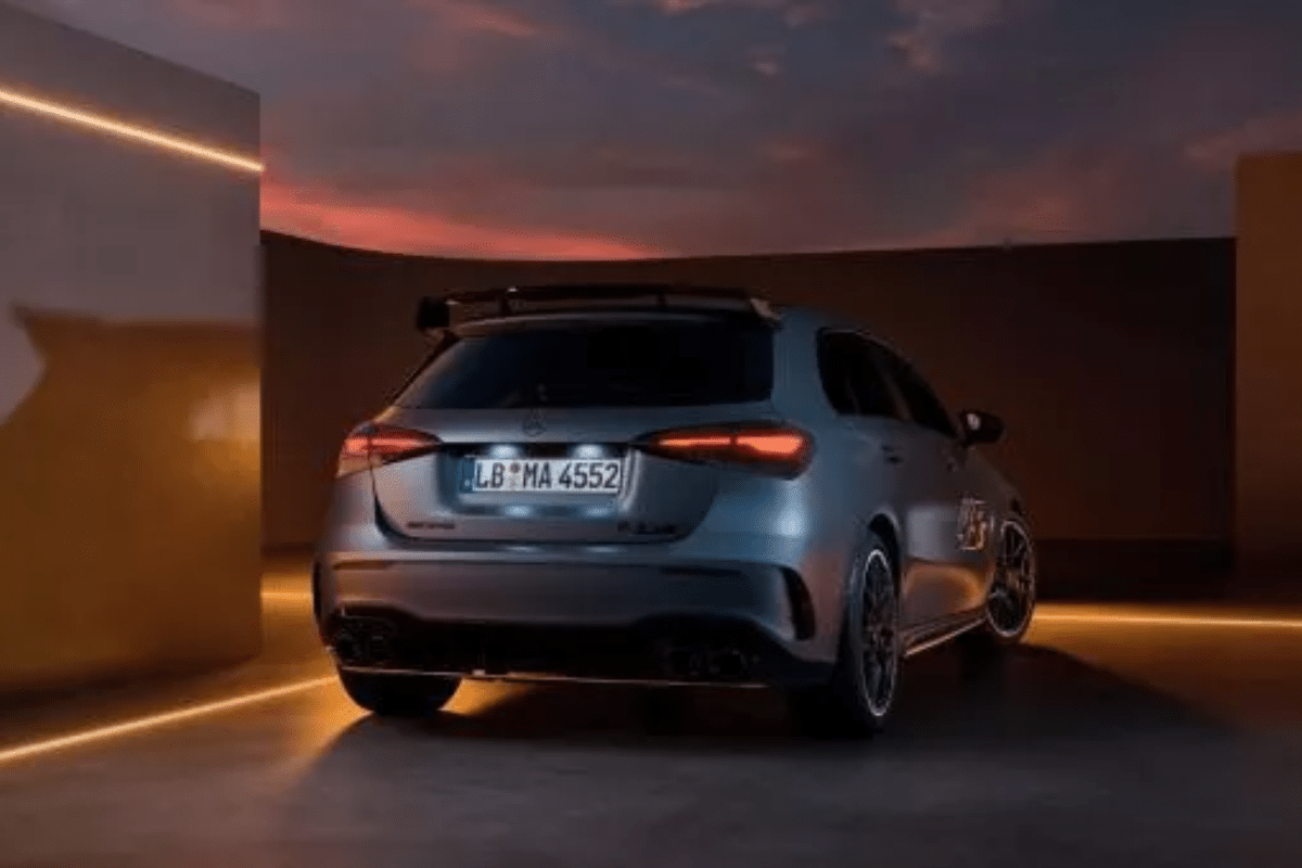 Mercedes A45 S AMG 4Matic+ Final Edition vue arrière