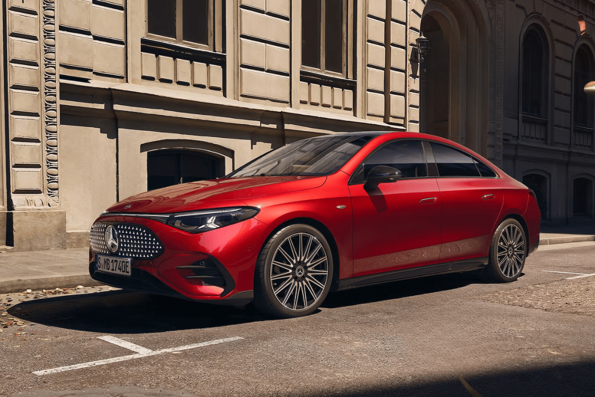 Mercedes CLA 250+ électrique design extérieur