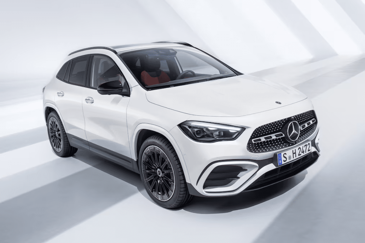 Mercedes GLA électrique design extérieur