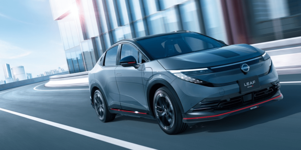 La Nissan Leaf Nismo montre les muscles côté design, beaucoup moins côté fiche technique