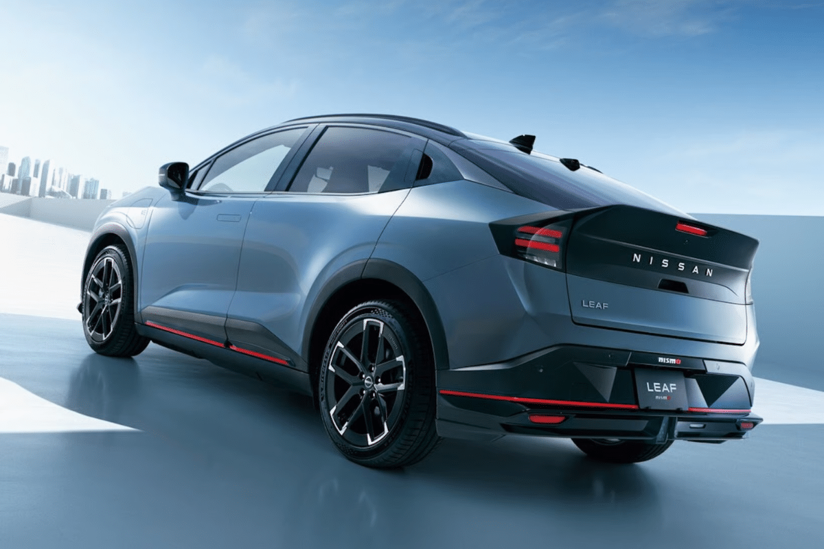 Nissan Leaf Nismo vue arrière