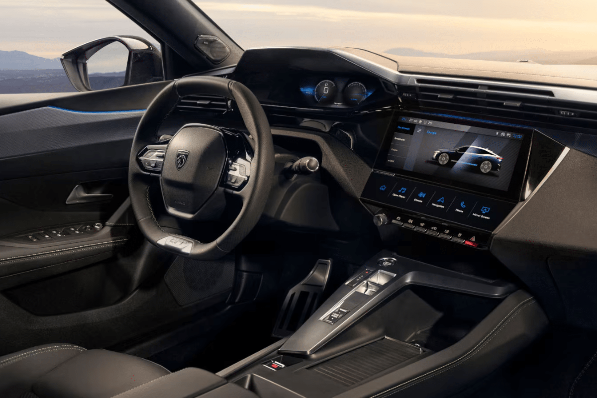 Peugeot E-408 électrique design extérieur
