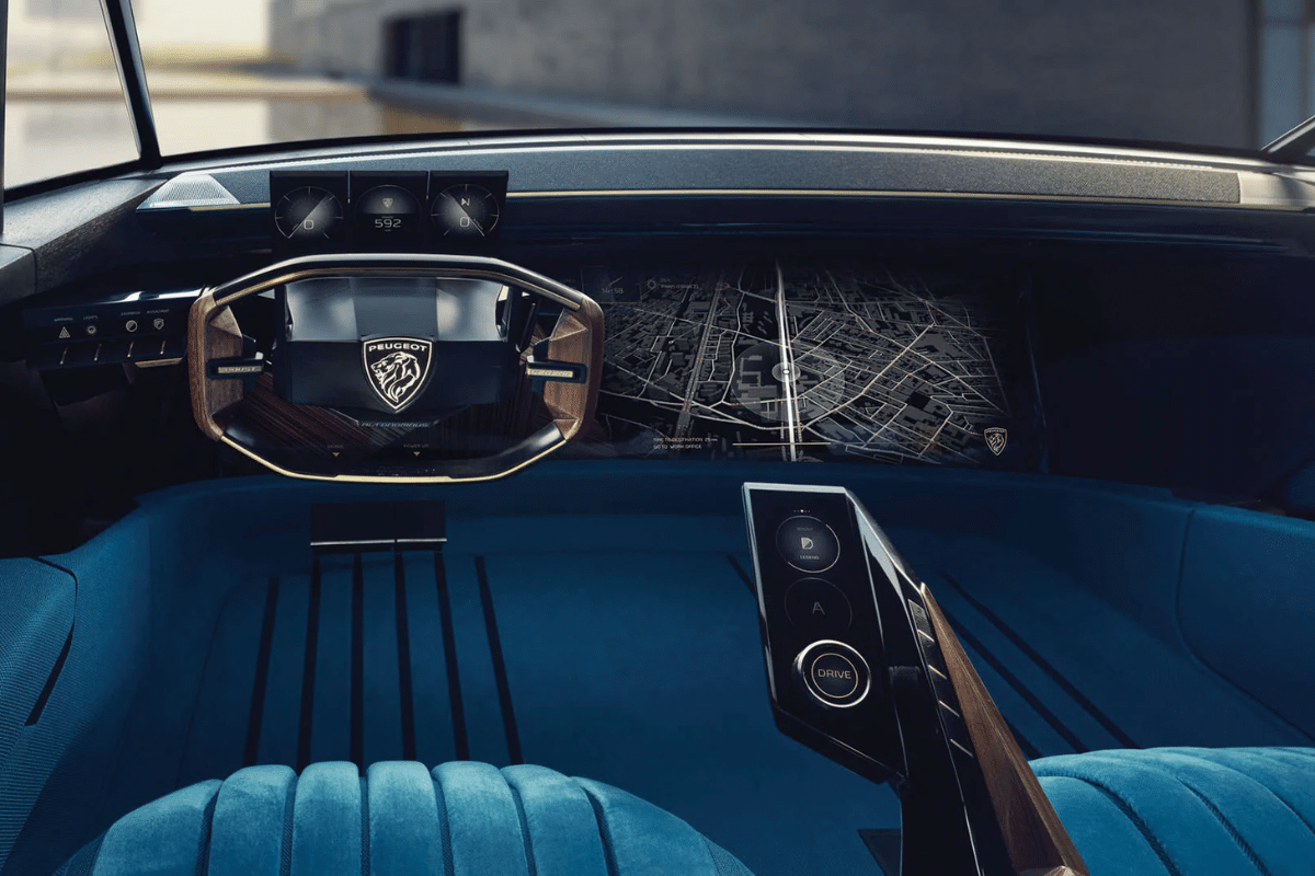 Peugeot e-Legend design intérieur