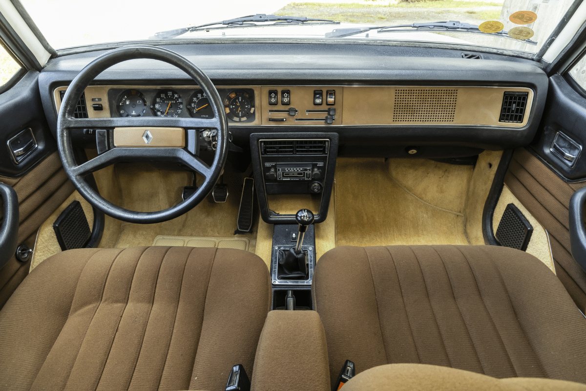 Renault 30 design intérieur