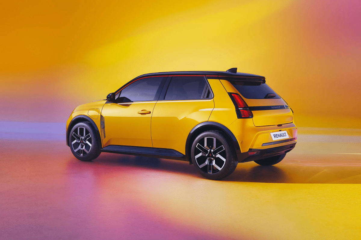 Renault 5 E-Tech vue arrière
