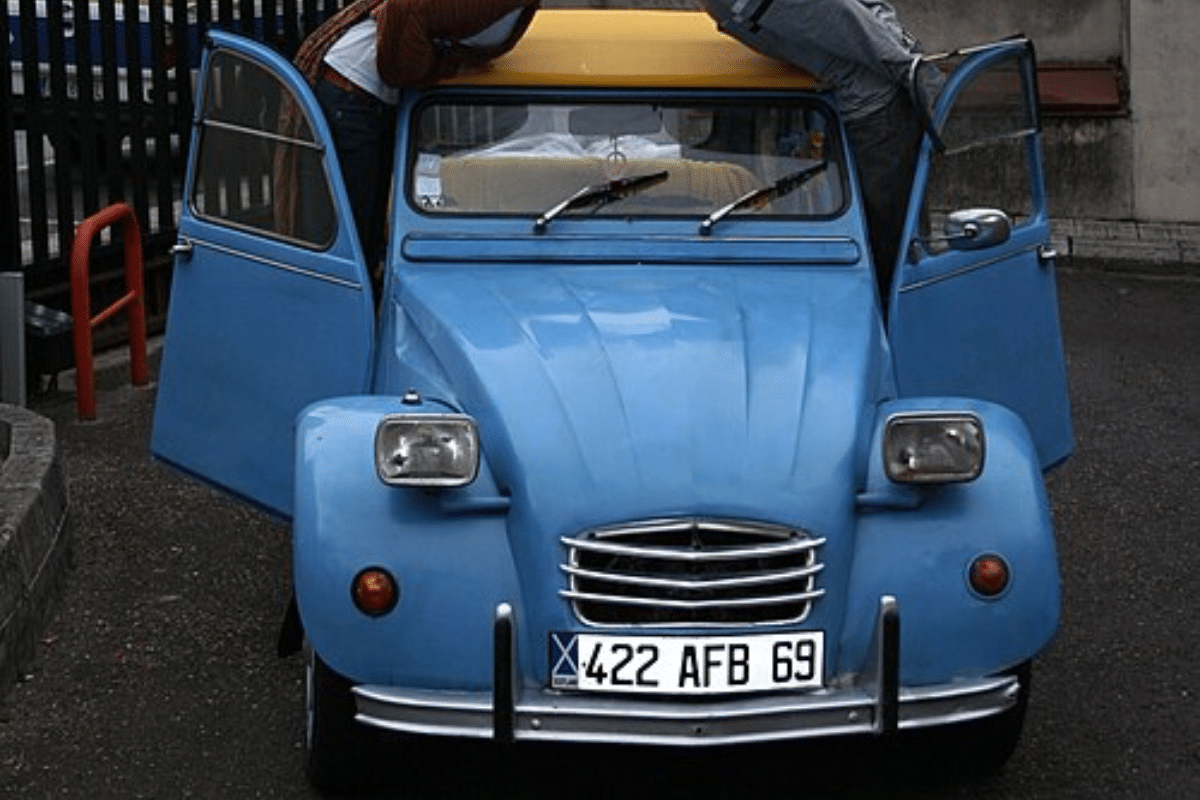 citroën 2 cv vue de face