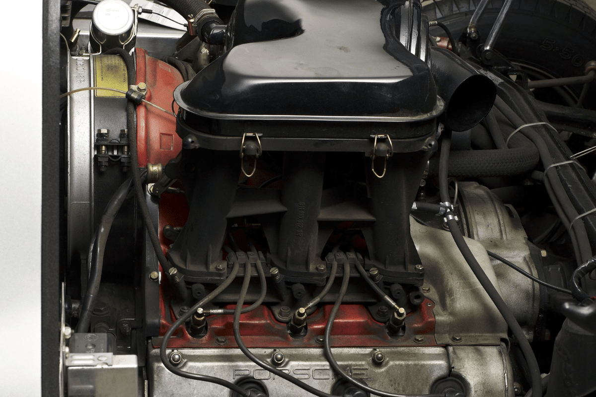 1964 Porsche 904 vue du moteur