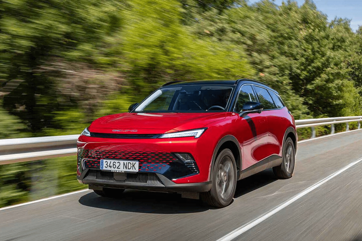 BAIC X55 vue de face