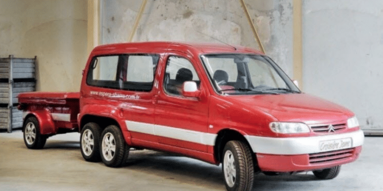 Un utilitaire de tous les jours transformé en 4×6, ce Berlingo Sbarro raconte la face la plus folle de Citroën