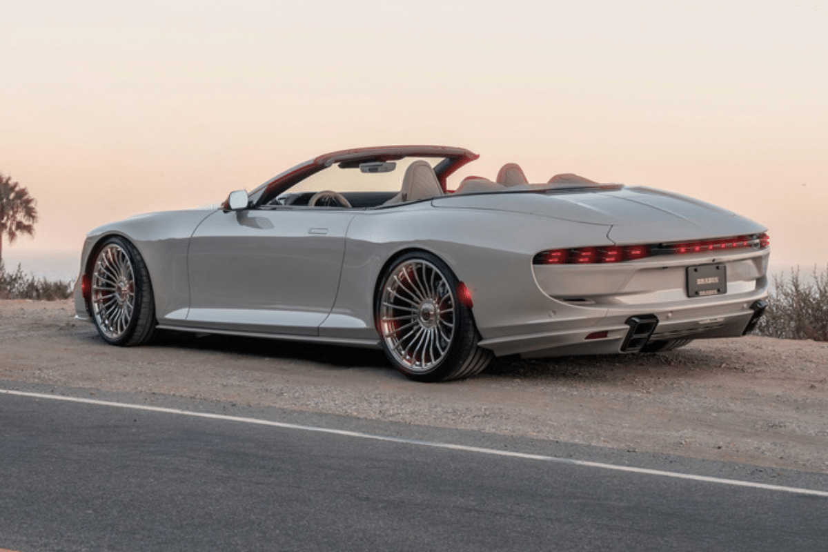Brabus Bodo Cabriolet vue de profil