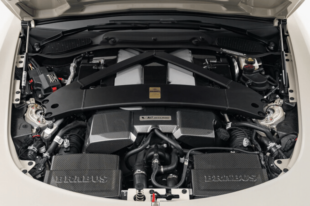 Brabus Bodo Cabriolet vue du moteur