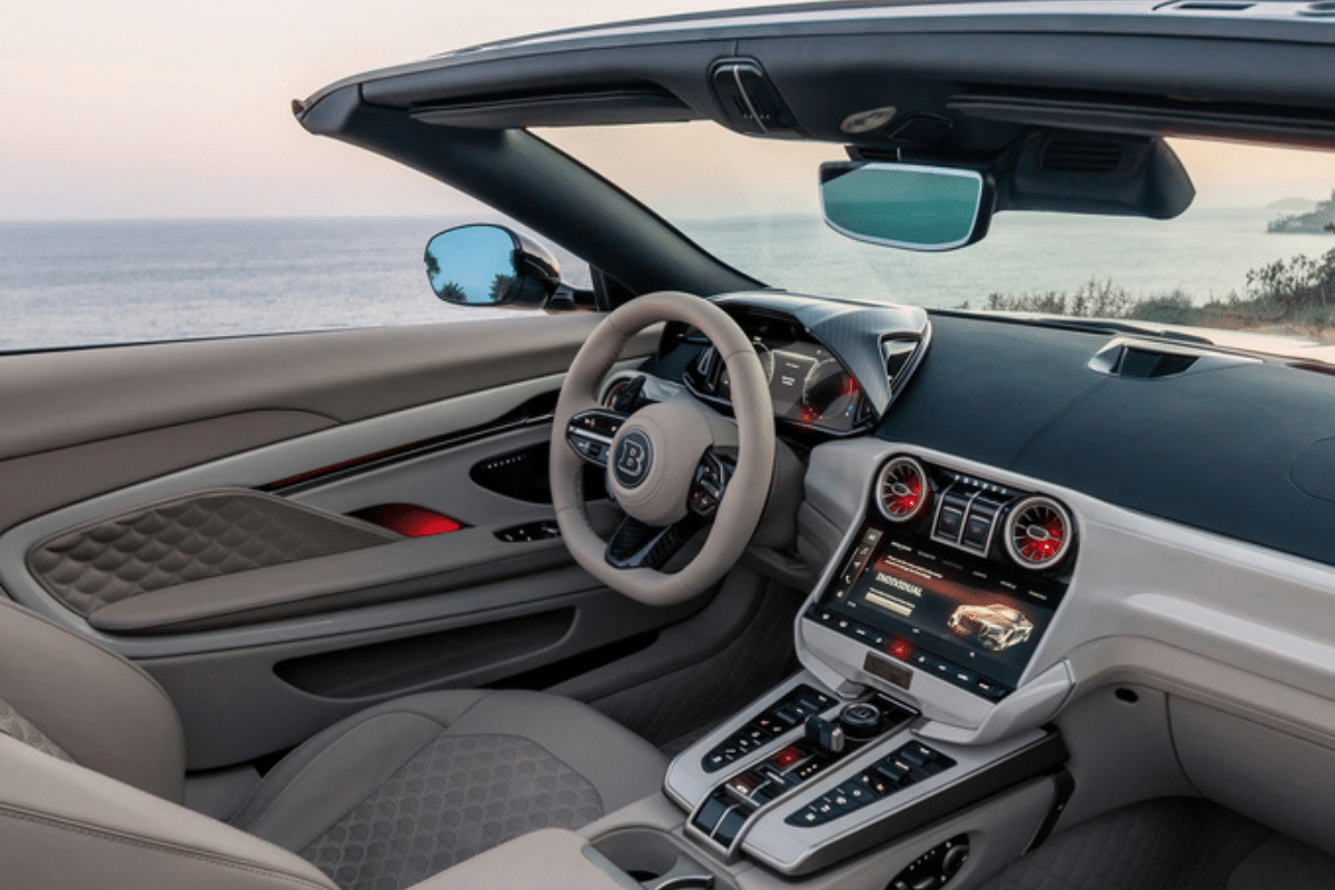 Brabus Bodo Cabriolet vue du volant