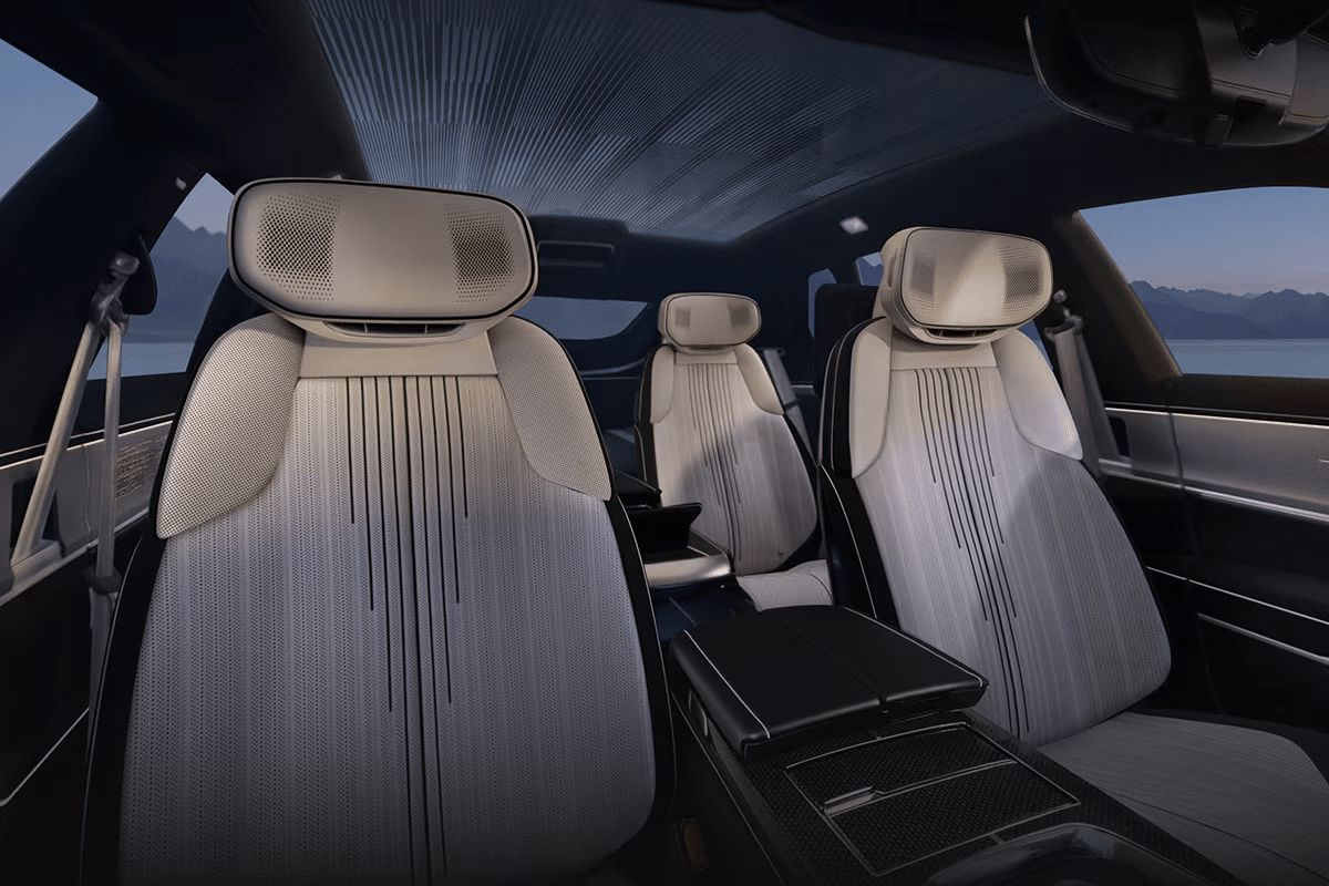 Cadillac Celestiq Night Test design intérieur