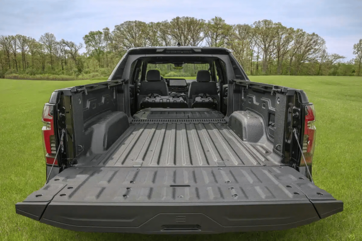 Chevrolet Silverado EV vue arrière