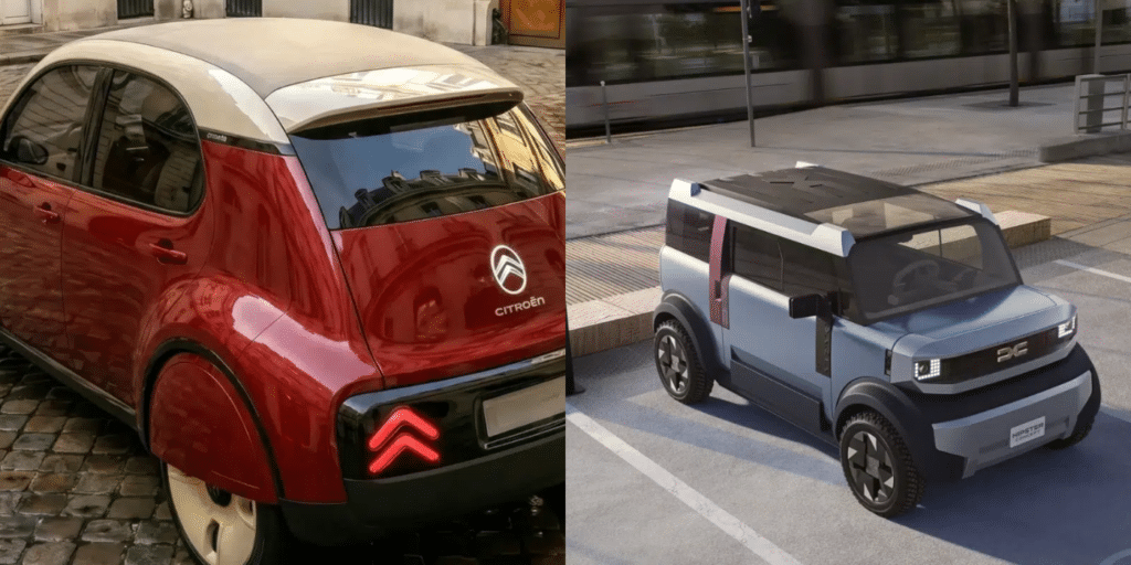 La future Citroën 2CV et le Dacia Hipster viseront le même terrain, celui des citadines électriques sous 15 000 €