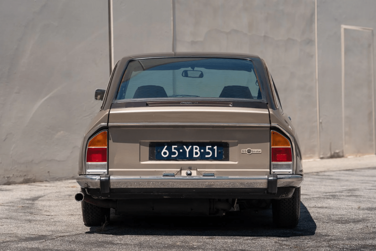 Citroën GS Birotor vue arrière