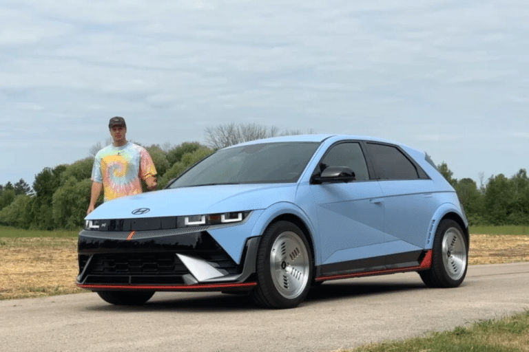 Les grandes jantes font vendre les voitures électriques, mais ce test sur la Hyundai Ioniq 5 N montre ce qu’elles coûtent vraiment