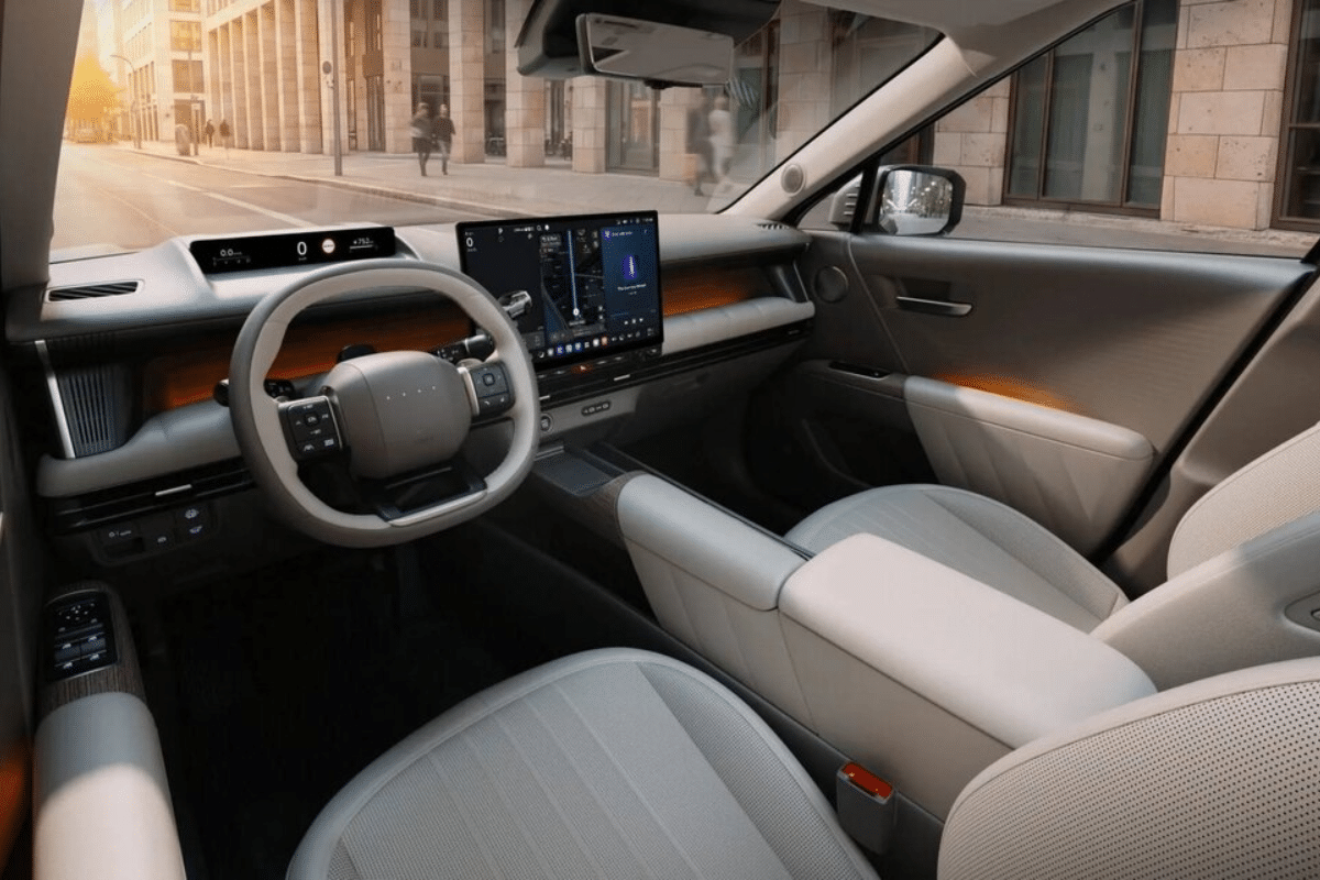 Hyundai Tucson 2027 vue intérieure