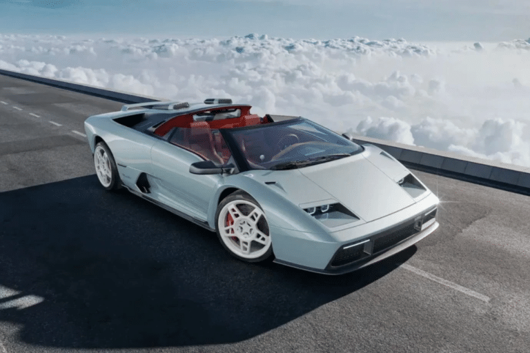 Retirer le toit d’une Lamborghini Diablo semblait presque sacrilège, Eccentrica en fait pourtant une déclaration d’amour, sans lui retirer son côté sauvage