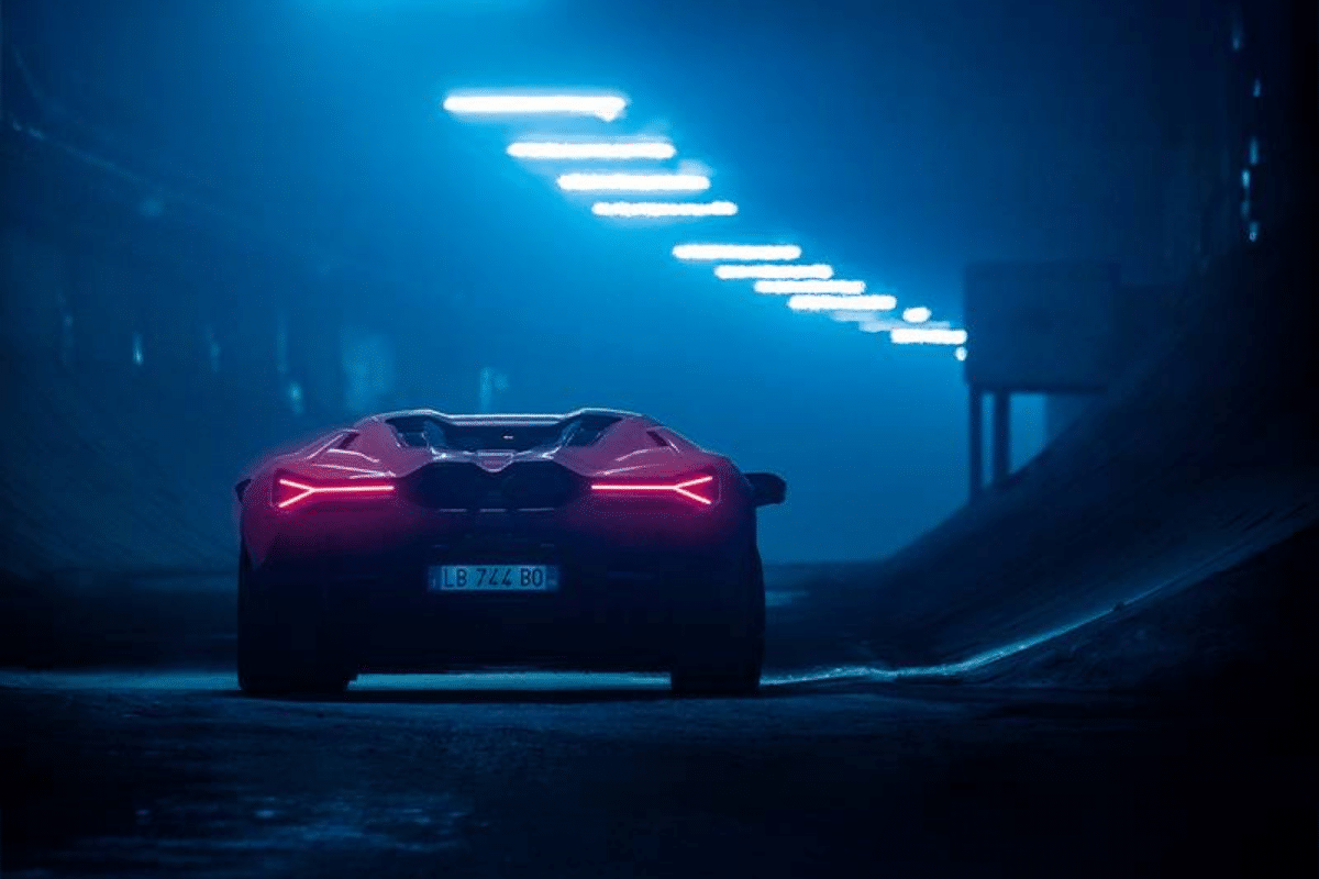 Lamborghini Manifesto vue arrière