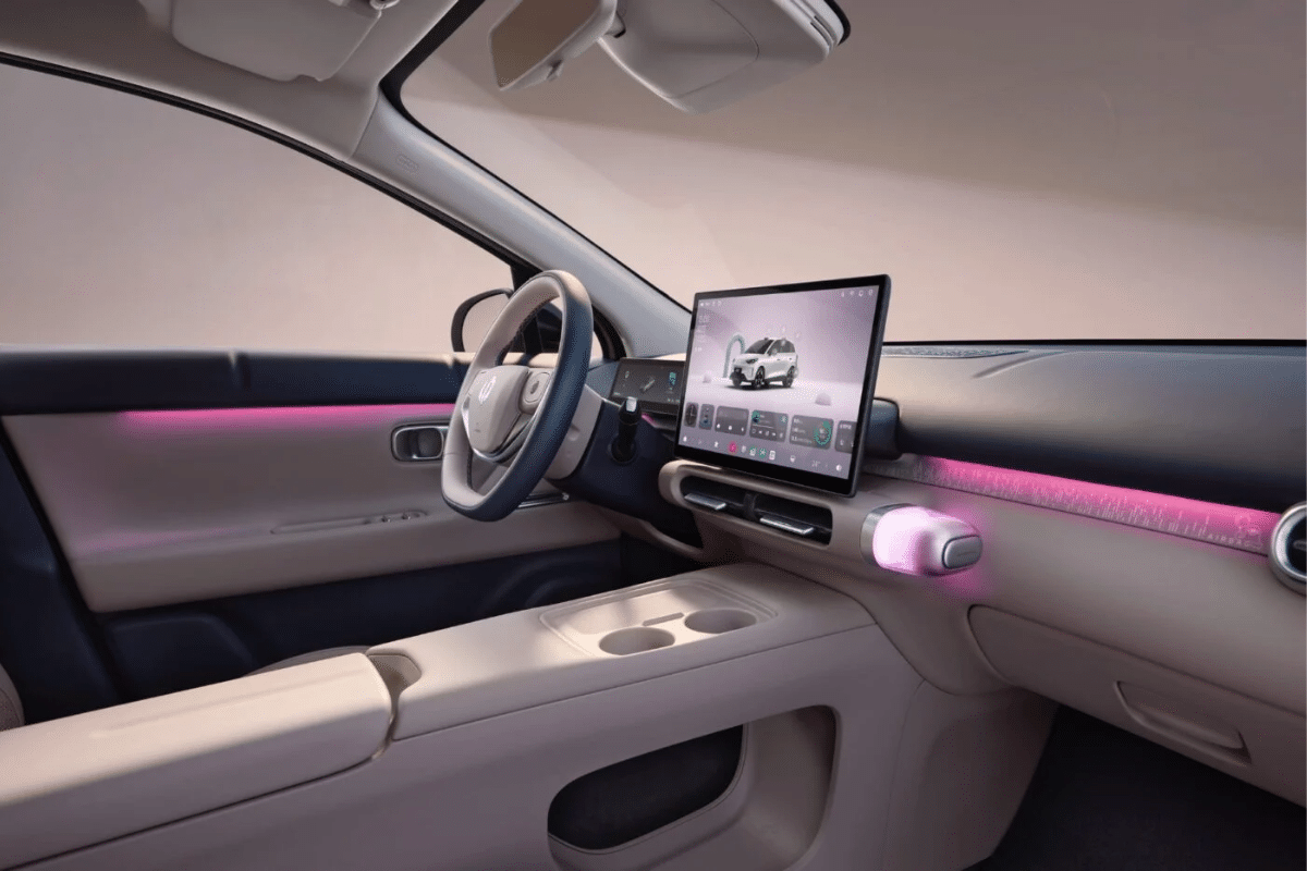 Leapmotor A05 vue intérieure
