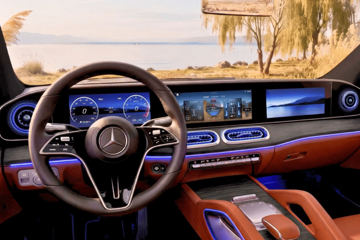 Mercedes GLE L design intérieur