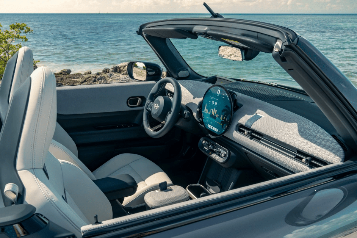 Mini Cabriolet Cooper S design intérieur