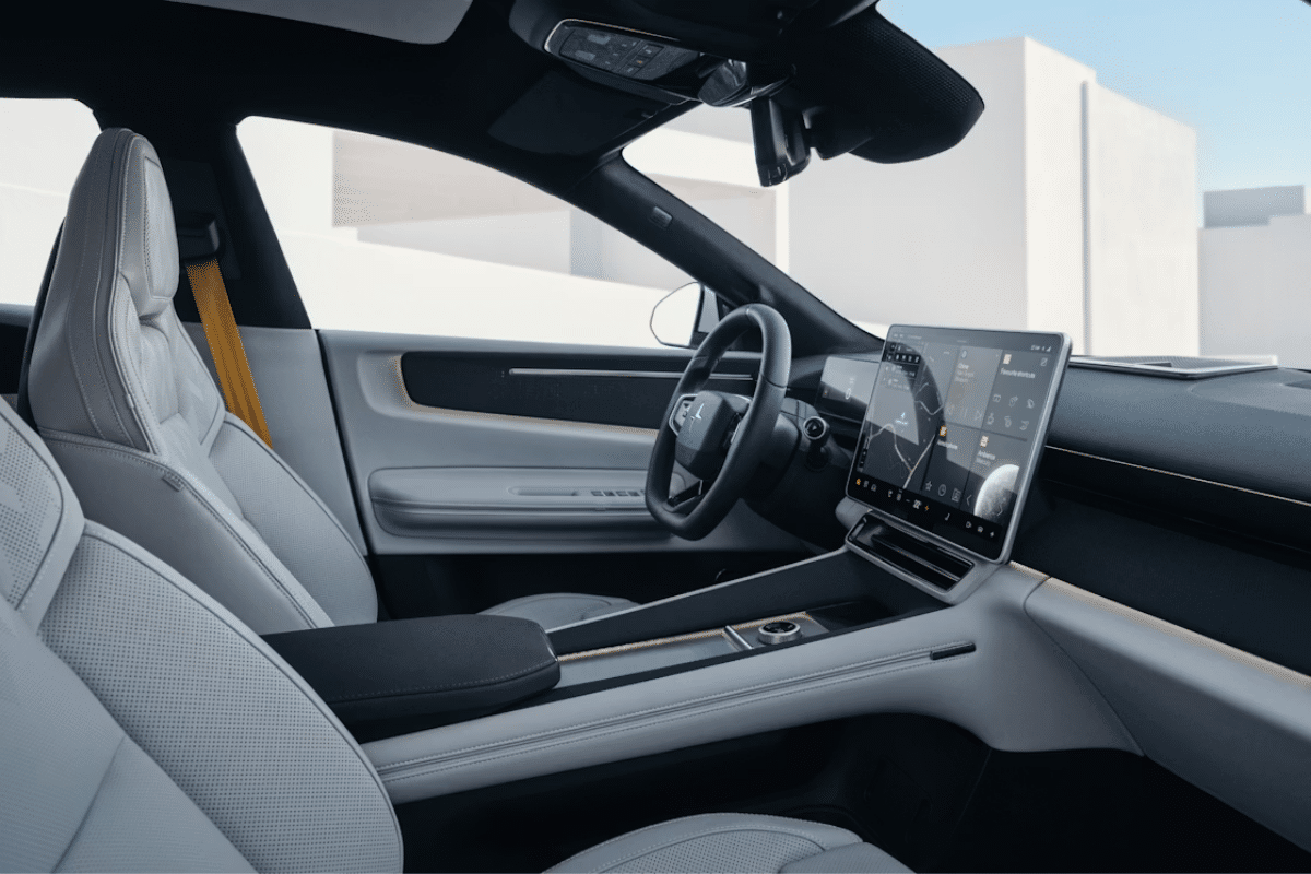 Polestar 4 design intérieur