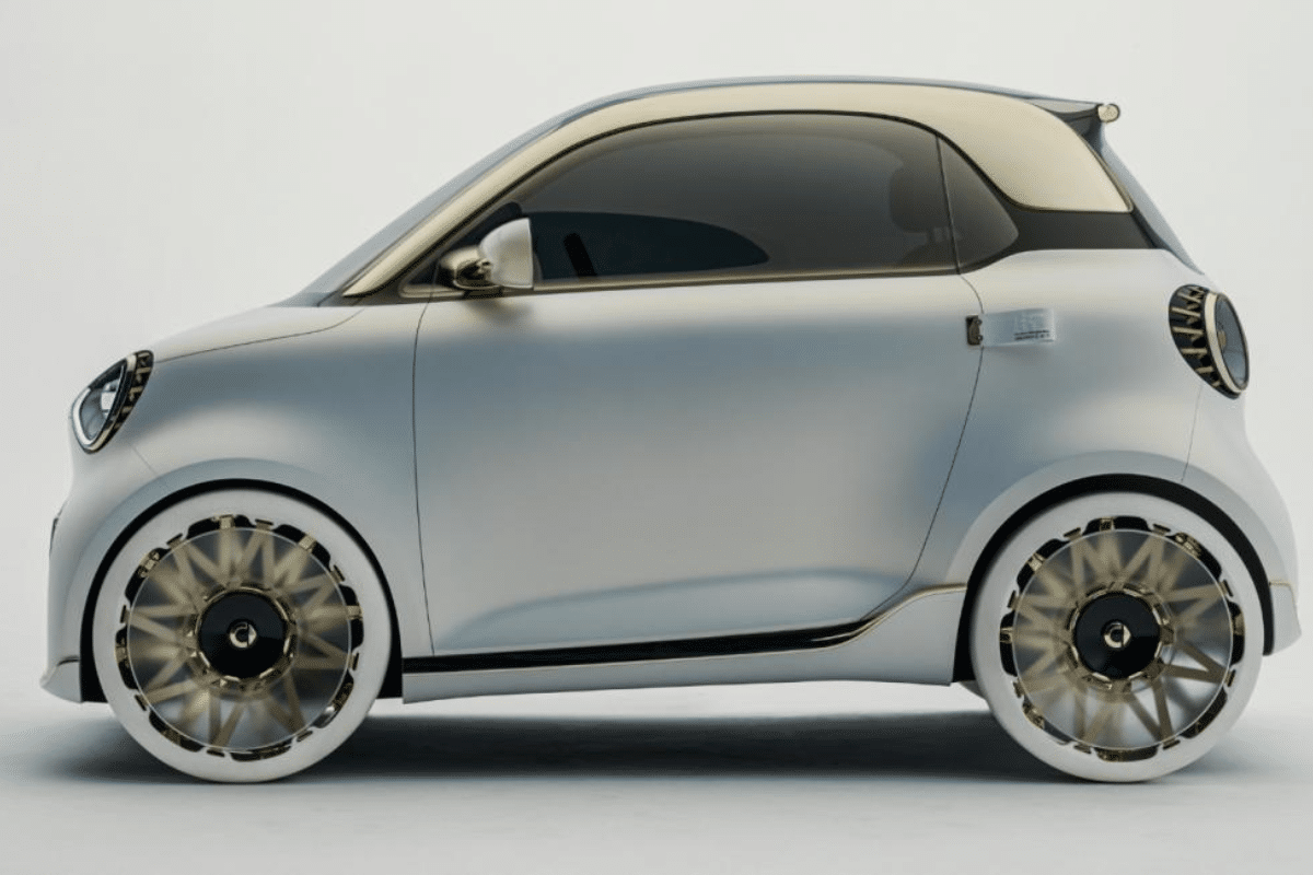 Smart #2 vu de profil