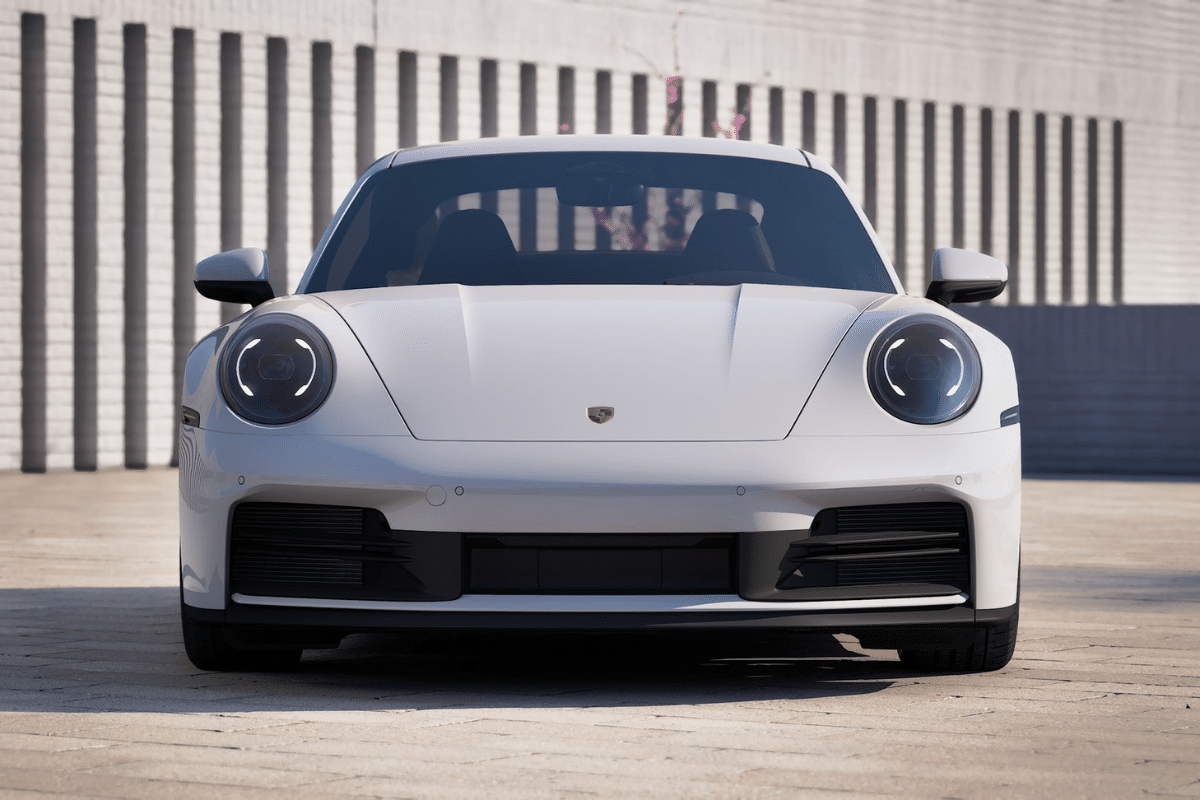 Porsche 911 vue de face
