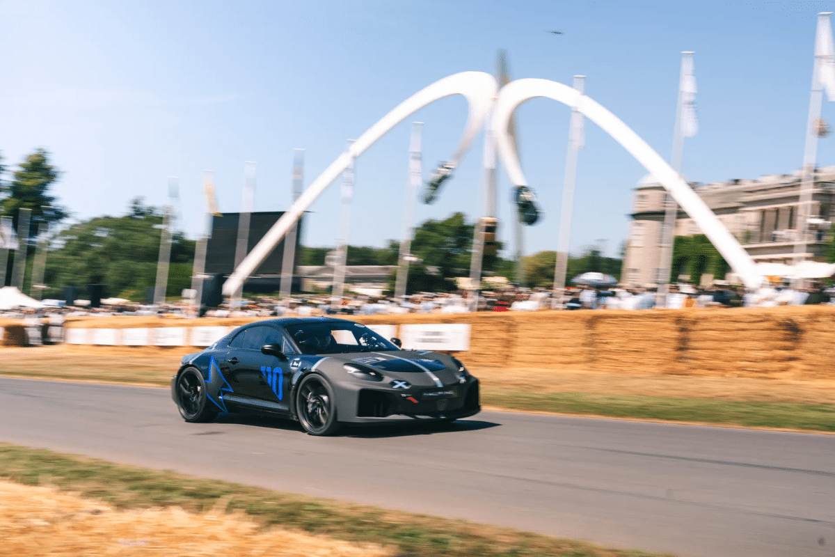 Alpine A110 électrique design extérieur