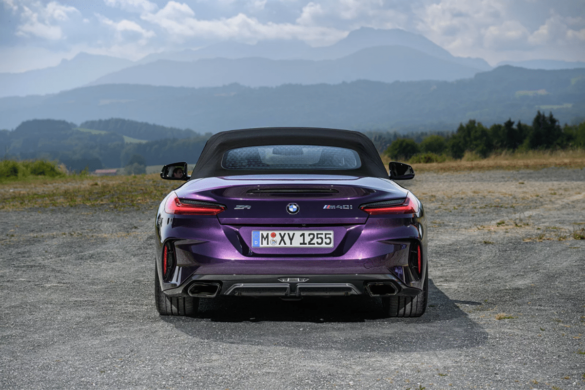BMW Z4 M40i vue arrière