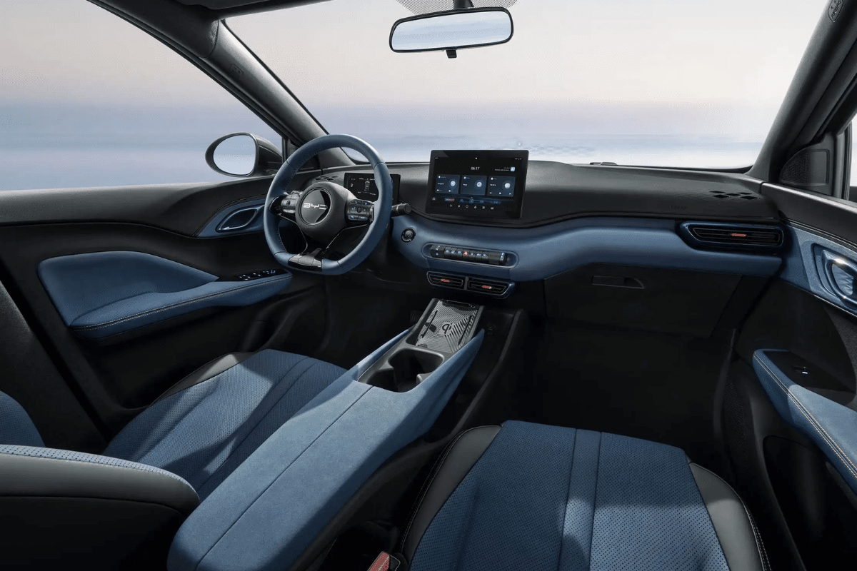 BYD Seagull design intérieur