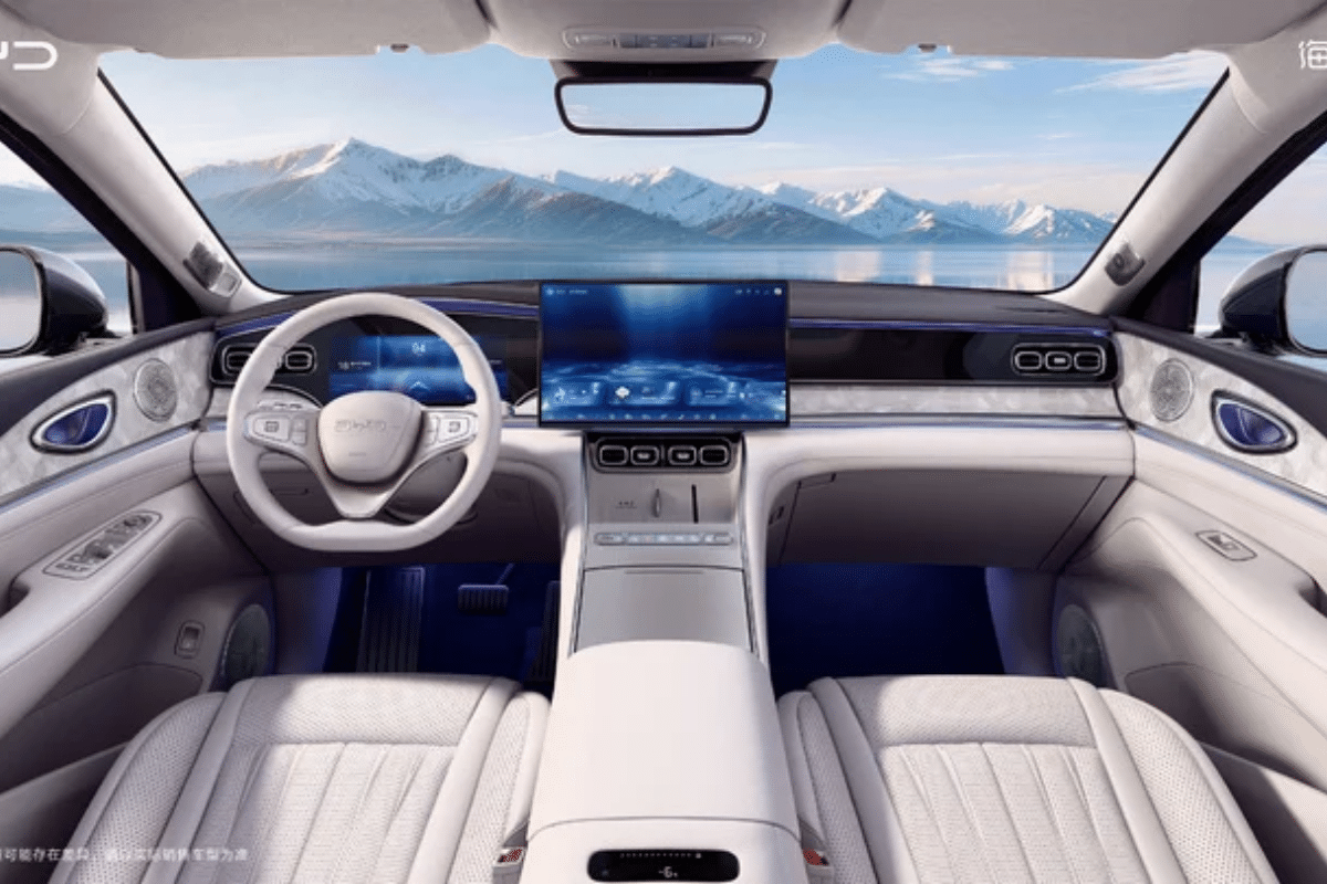 BYD Sealion 08 design intérieur