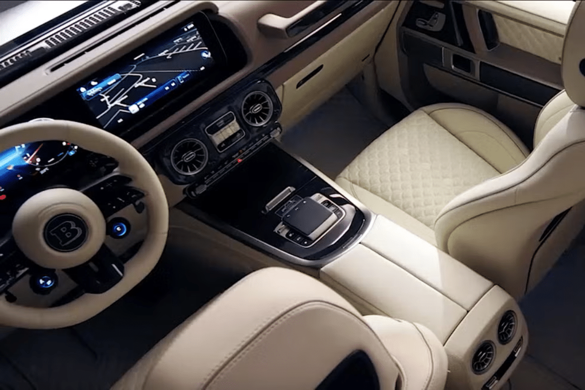 Brabus 800 Cabrio design intérieur